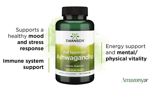 مصرف مکمل حاوی آشواگاندا
